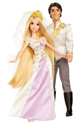 Rapunzel e Flynn Nozze da Sogno