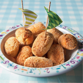 Crocchette di ricotta al forno