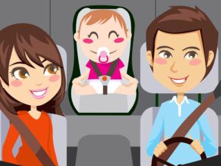 10 consigli alla guida quando in auto c’è un neonato