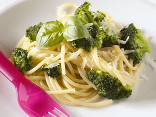 spaghettini con i broccoli