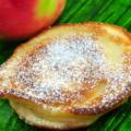 Frittatina dolce di mele