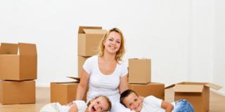 Trasloco: come fare se c’è un bambino?