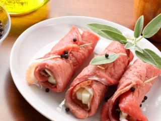 Involtini con prosciutto