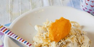 Filetto di sogliola con purè arancione