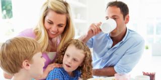 Gli italiani amano la colazione in famiglia