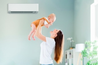 Aria condizionata e bambini: come regolarsi