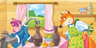 La volpe e la cicogna – Esopo