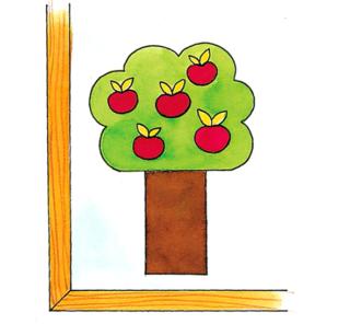 albero mele vetro albero mele vetro