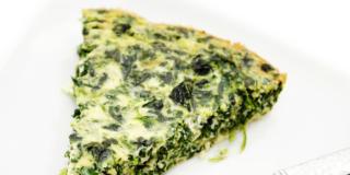 Sformato di formaggio ed erbette