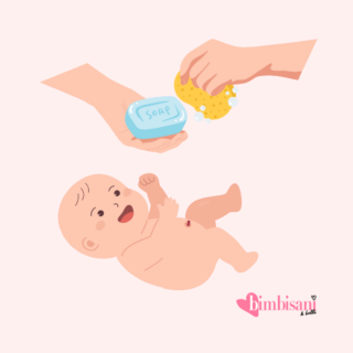 lavare con spugnetta lavare con spugnetta