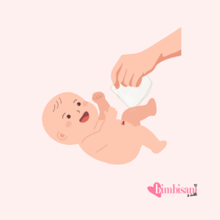 asciugare il moncone del cordone con garza sterile asciugare il moncone del cordone con garza sterile