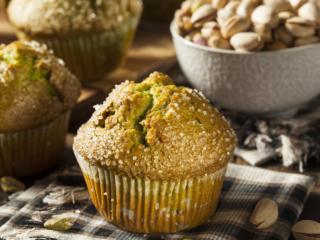 Muffin ai pistacchi