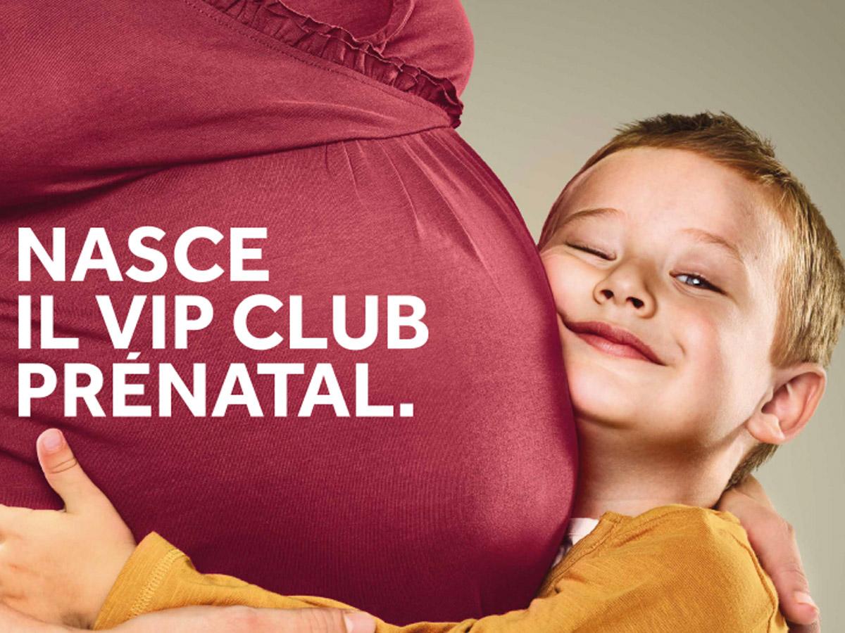 12 mesi di saldi ininterrotti con il Vip Club Prénatal 