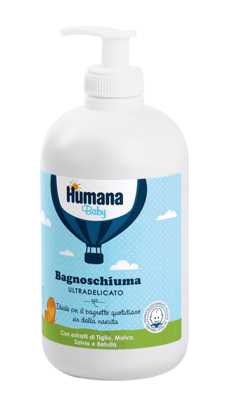 Bagnoschiuma Ultradelicato, Humana Baby
