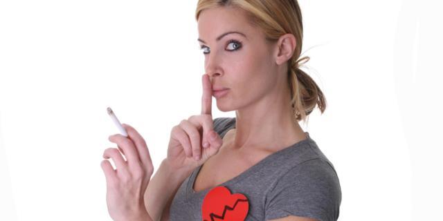 Cuore a rischio anche con una sigaretta al giorno