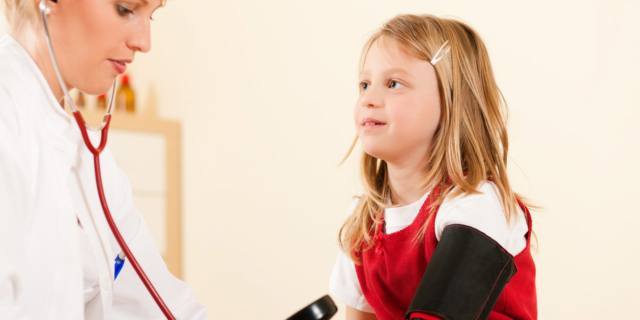 Bambini e adolescenti ad alta pressione