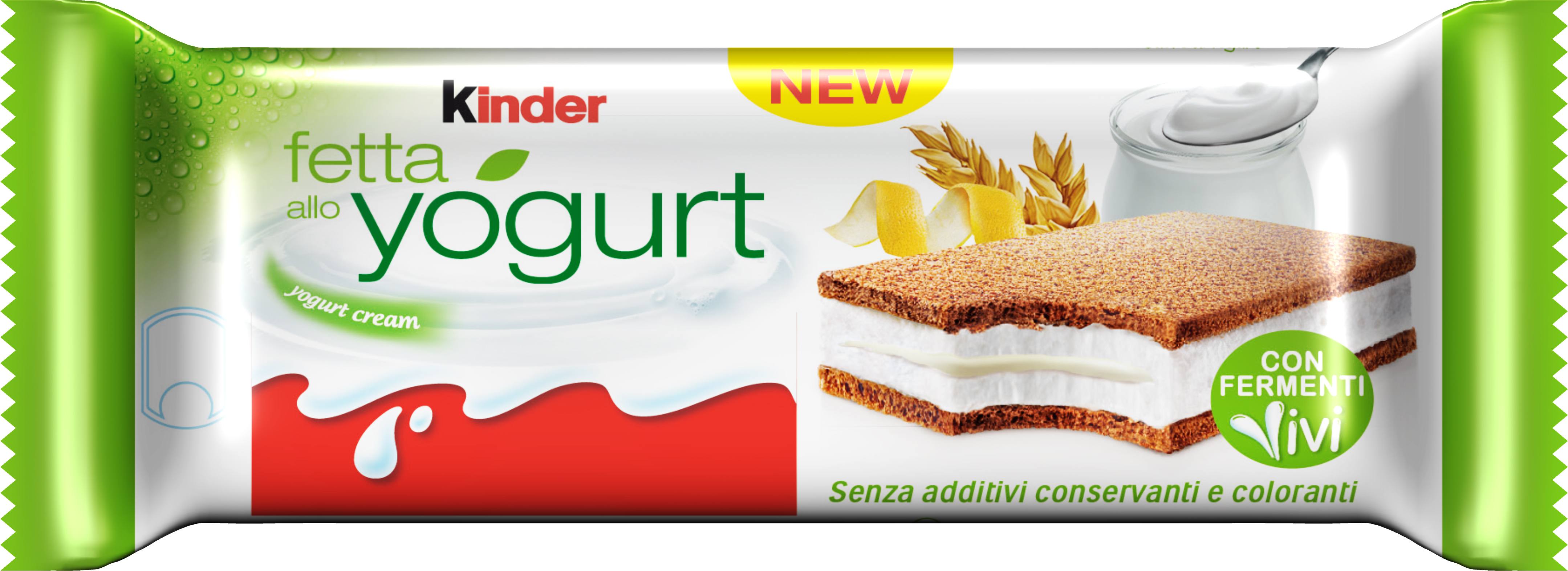 Kinder Fetta allo Yogurt, Ferrero BimbiSanieBelli.it