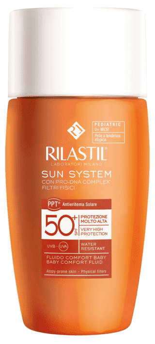 Sun System Fluido Comfort Baby SPF 50+, Rilastil