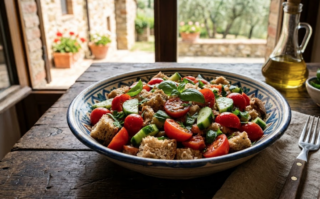 Panzanella leggera senza cipolla Panzanella leggera senza cipolla