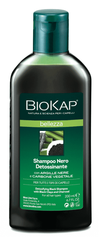 Biokap Shampoo Nero Detossinante, Bios Line