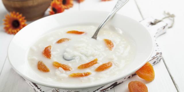 Riso con le albicocche