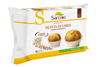 Muffin di farro bio, Sarchio