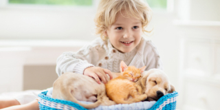 Cani e gatti: fondamentali per la crescita dei bambini