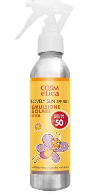 Lovely sun emulsione solare spf 50+  – COSM etica