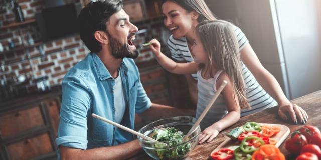 Il cuore sta meglio con le verdure a cena