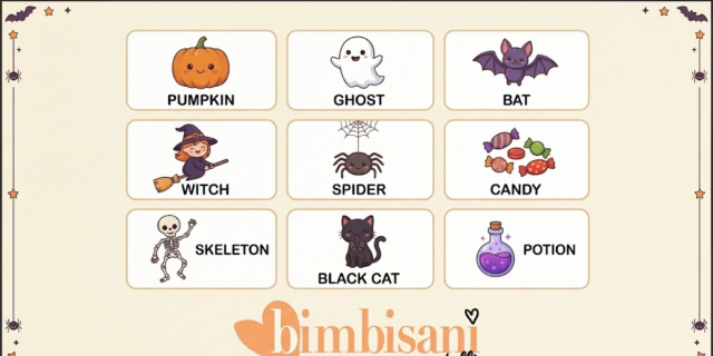 Le parole spaventose di Halloween in inglese da insegnare ai bambini