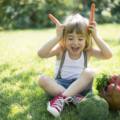 verdure ai bambini come un gioco