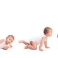 scatti di crescita dal neonato al bambino