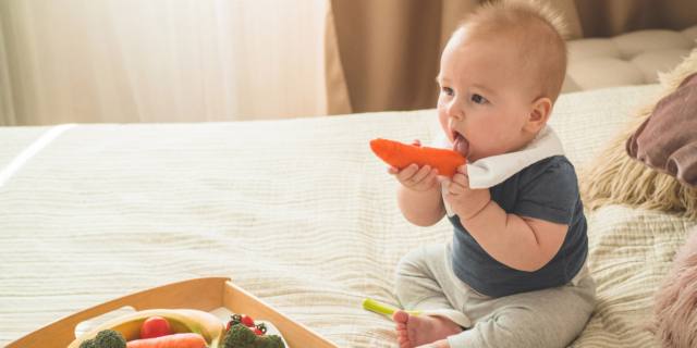 Si può fare lo svezzamento vegano al bebè?