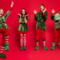 Elfi natalizi e Babbo Natale per i bambini