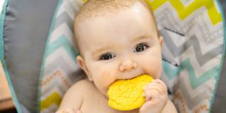 I biscotti durante lo svezzamento del neonato sono molto apprezzatic dsal bimbo
