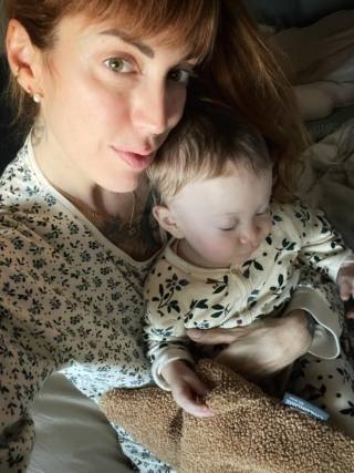 Lucille tatuatrice e mamma