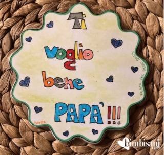 Lavoretti creativi festa del papà disco orario Lavoretti creativi festa del papà disco orario