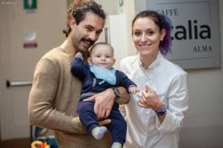 Silvia Federica Boldetti con famiglia