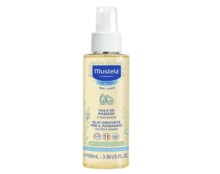 Cofanetto in legno piccolo + prodotti nascita lista Mustela neonato 