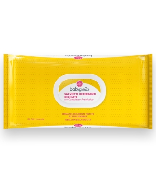 Salviette Babygella con prebiotico