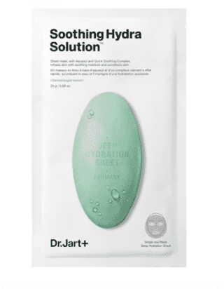 Dermask Water Jet Soothing Hydra Solution di Dr. Jart Dermask Water Jet Soothing Hydra Solution di Dr. Jart