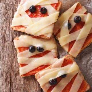 Pizzette effetto mummia