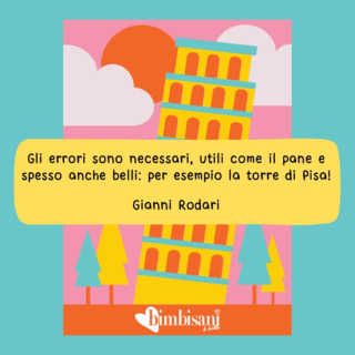 frasi motivazionali Pisa per bambini