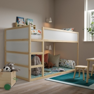 cameretta-montessori-letto-kura-ikea cameretta-montessori-letto-kura-ikea