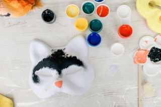 maschera fai da te di carnevale da gatto maschera fai da te di carnevale da gatto