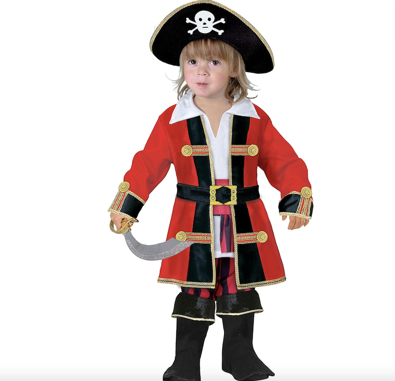 Costume Pirata bambino carnevale - Il Piccolo Mondo