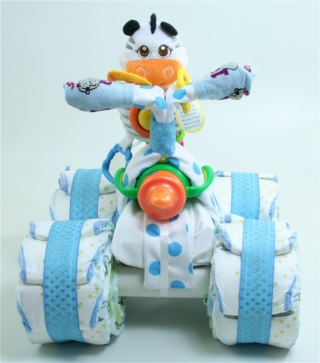 Torta di pannolini quad Torta di pannolini quad