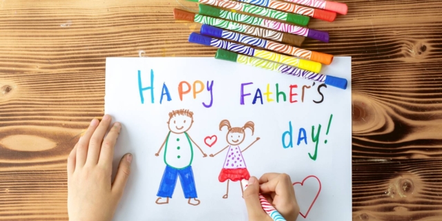 18 Disegni per la Festa del Papà semplici da stampare e colorare