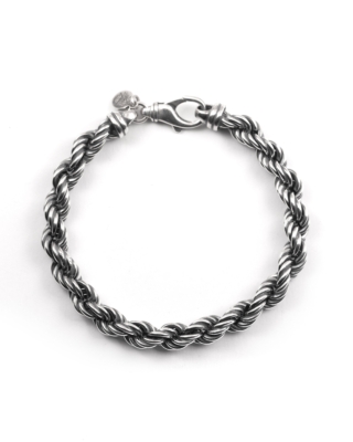 NOVE25, bracciale corda light 150 in argento NOVE25, bracciale corda light 150 in argento