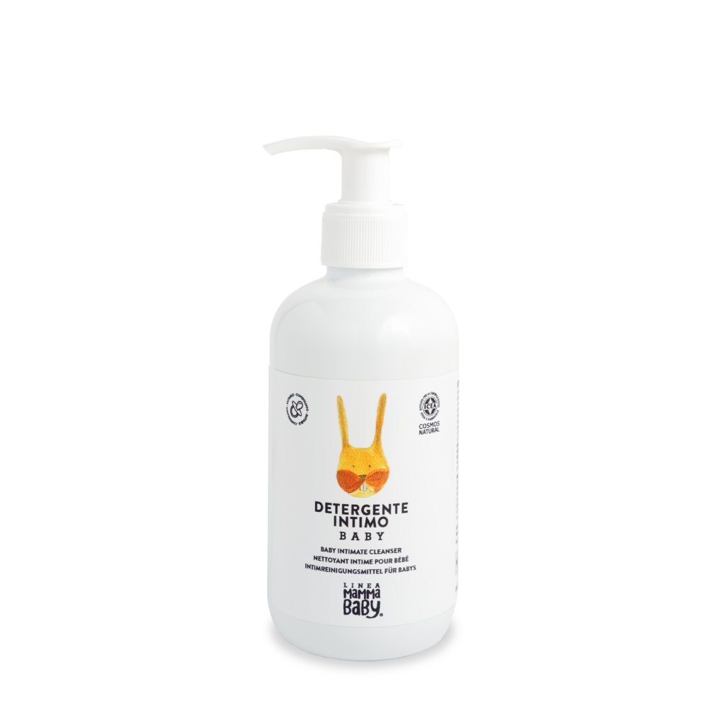 LÄSSIG Pannolino da bagno per neonati e bambini, caramello, 03